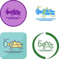 Grasshopper Icon Design vector