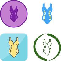 Swim Suit Icon Design vector