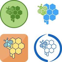 Honeycomb Icon Design vector