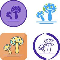 Mushroom Icon Design vector