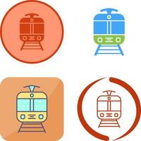 Tram Icon Design vector