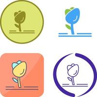 Tulip Icon Design vector