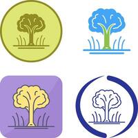 Tree Icon Design vector