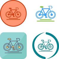 diseño de icono de ciclismo vector