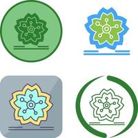 Cherry Blossom Icon Design vector