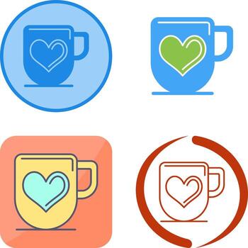 Mug Icon Design vector
