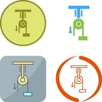 Pully Icon Design vector