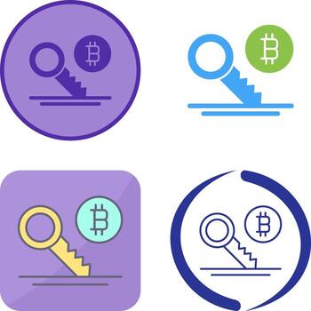 Key Icon Design vector