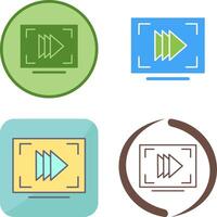 Slow Motion Icon Design vector