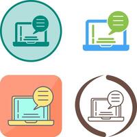 Chat Icon Design vector