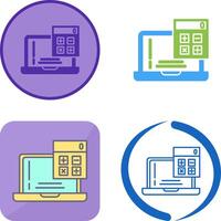 Calculator Icon Design vector