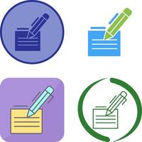 Pen Icon Design vector