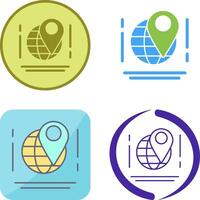 Map Icon Design vector