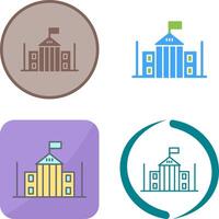 Parliament Icon Design vector