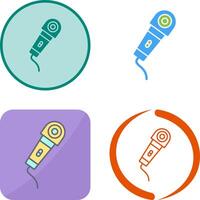 Microphone Icon Design vector