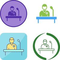 Candidate Icon Design vector