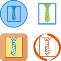 Tie Icon Design vector