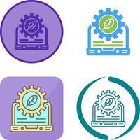 Setting Icon Design vector