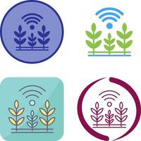 Wheat Icon Design vector