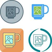 Mug Icon Design vector