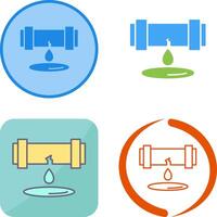 Leak Icon Design vector