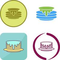 Pancake Icon Design vector