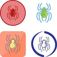 diseño de icono de araña vector