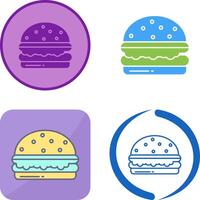 Burger Icon Design vector