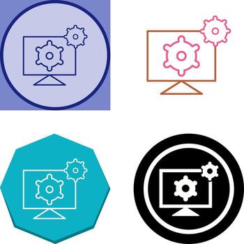 Development Tools Icon Design vector