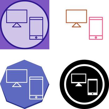 Devices Icon Design vector
