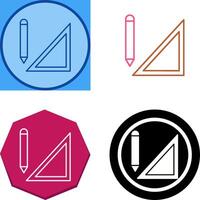 Drawing Tools Icon Design vector