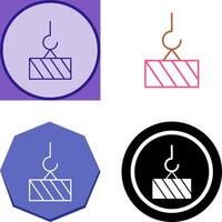 Heavy Machinery Icon Design vector