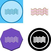 Magnetic Waves Icon Design vector