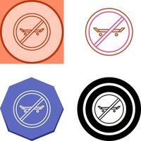 No Skating Icon Design vector