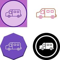 Van Icon Design vector