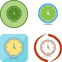 diseño de icono de reloj vector