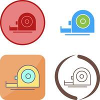 Measuring Tape Icon Design vector