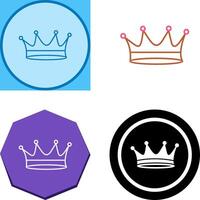 King Crown Icon Design vector