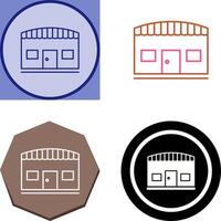 Unique Store Icon Design vector