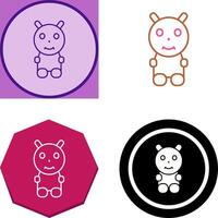 Unique Toys Icon Design vector