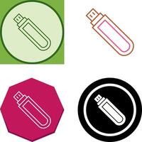 Unique USB Drive Icon Design vector