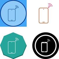 Unique Connected Device Icon Design vector