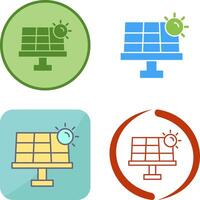 Solar Energy Icon Design vector