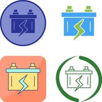 Battery Icon Design vector