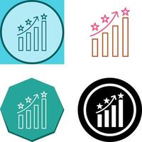 Unique Reputation Management Icon Design vector