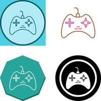 Unique Gaming Console Icon Design vector