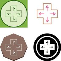 Unique Direction Keys Icon Design vector