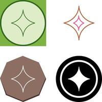 Unique Diamond Icon Design vector