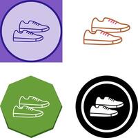 zapatillas icono diseño vector