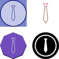 Tie Icon Design vector